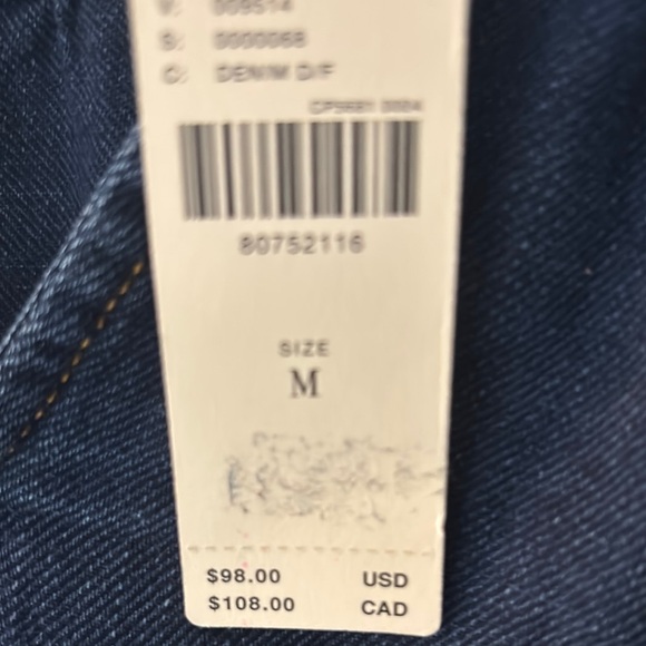 Navy Blue Boxy Blouse with Three Quarter Sleeves - Picture 2 of 4